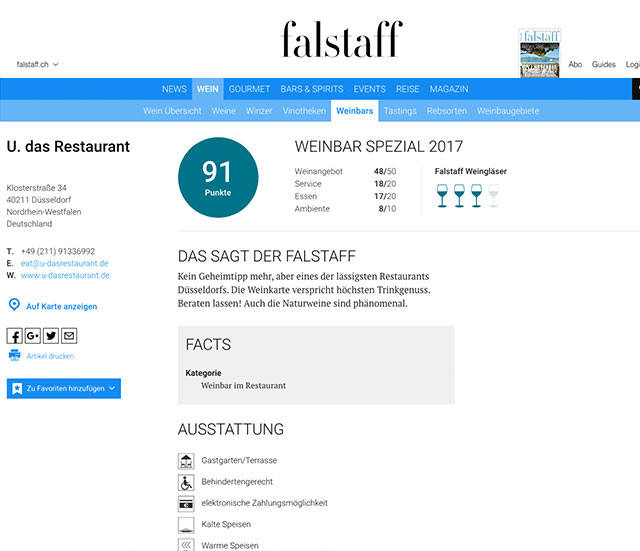 falstaff_bericht-u-das-restaurant U. das Restaurant - Bastian Falkenroth
